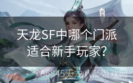 天龙SF中哪个门派适合新手玩家？