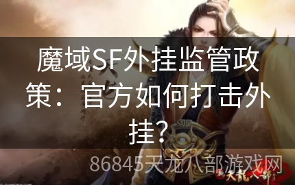 魔域SF外挂监管政策：官方如何打击外挂？