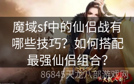 魔域sf中的仙侣战有哪些技巧？如何搭配最强仙侣组合？