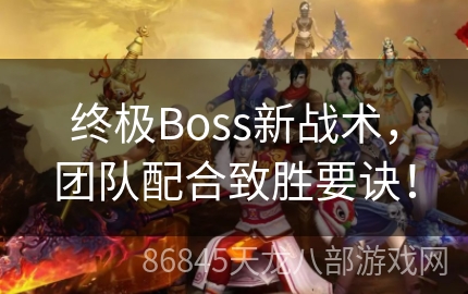 终极Boss新战术，团队配合致胜要诀！