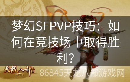 梦幻SFPVP技巧：如何在竞技场中取得胜利？