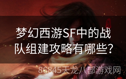 梦幻西游SF中的战队组建攻略有哪些？