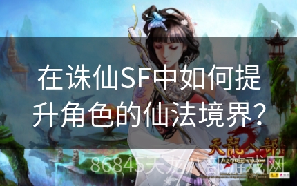 在诛仙SF中如何提升角色的仙法境界？