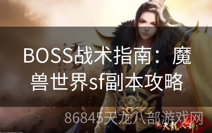 BOSS战术指南：魔兽世界sf副本攻略