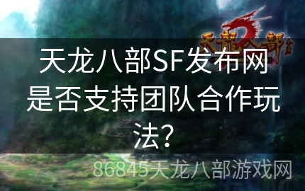 天龙八部SF发布网是否支持团队合作玩法？