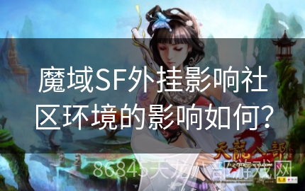 魔域SF外挂影响社区环境的影响如何？