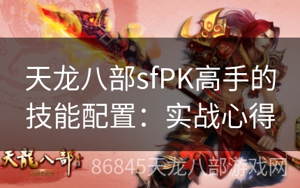 天龙八部sfPK高手的技能配置：实战心得