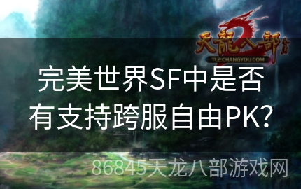 完美世界SF中是否有支持跨服自由PK？