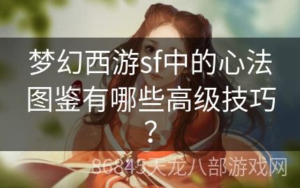 梦幻西游sf中的心法图鉴有哪些高级技巧？