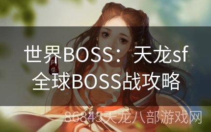 世界BOSS：天龙sf全球BOSS战攻略