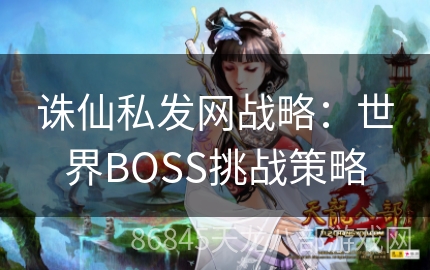 诛仙私发网战略：世界BOSS挑战策略