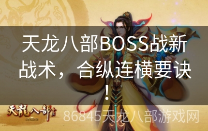 天龙八部BOSS战新战术，合纵连横要诀！