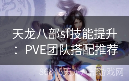 天龙八部sf技能提升：PVE团队搭配推荐