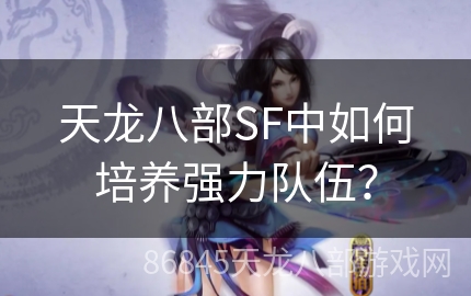 天龙八部SF中如何培养强力队伍？