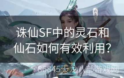 诛仙SF中的灵石和仙石如何有效利用？