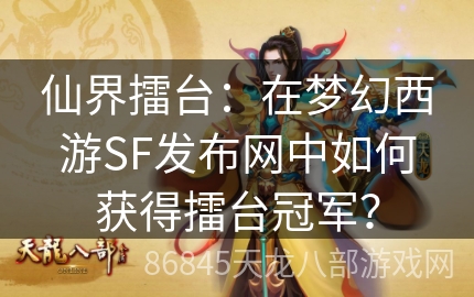 仙界擂台：在梦幻西游SF发布网中如何获得擂台冠军？